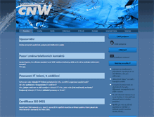 Tablet Screenshot of cnw.cz